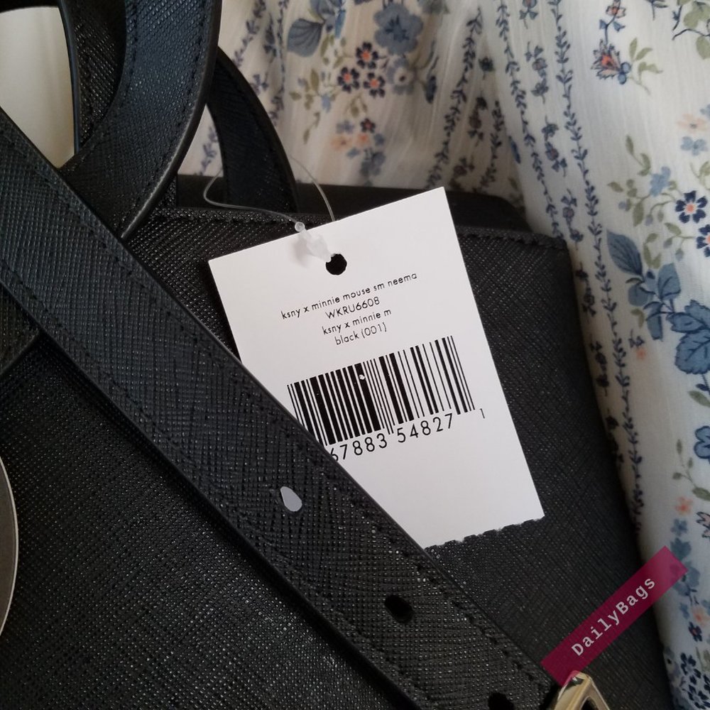 KATE SPADE MINNIE MOUSE DISNEY BLACK BACKPACK - Picture 14 of 15